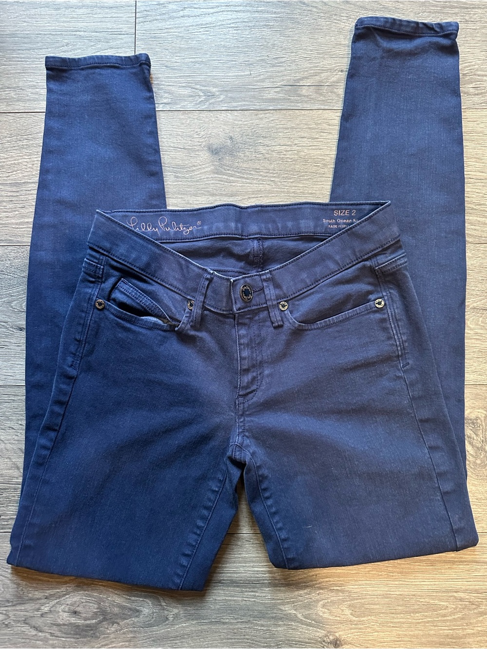 adidas Navy Women's Skinny Jeans